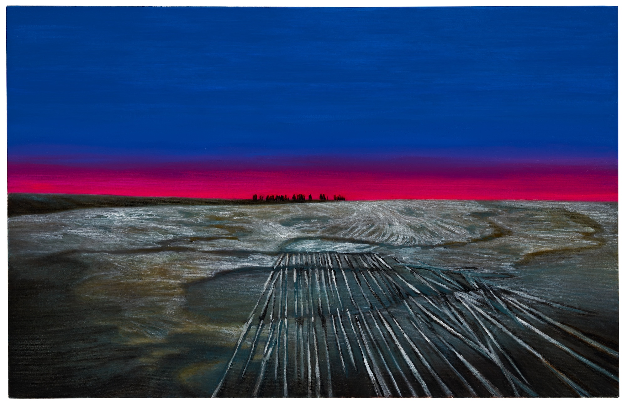 Verge, 2026, oil on canvas
